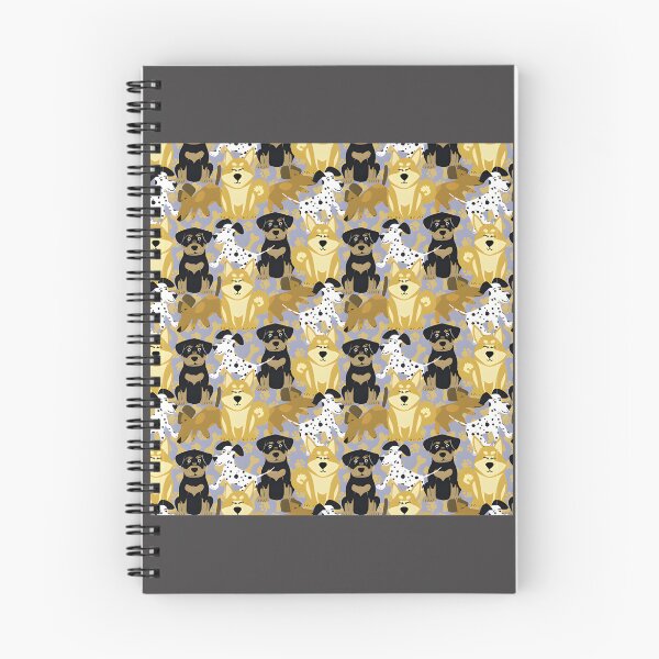 Item preview, Cute Puppy Pattern Design with Playful Dog Illustrations designed and sold by kevinmonebiang.