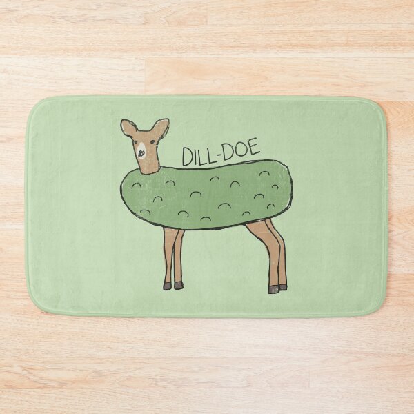 Item preview, Dill Doe Pickle Deer Pun designed and sold by Studio Bootleg.