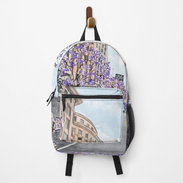 Item preview, Buenos Aires Jacaranda Tree Watercolor Print – Argentina designed and sold by POSTERIOCREW.