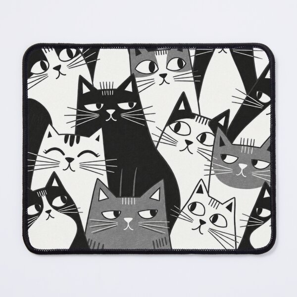 Item preview, The Cat Crew – Funny Cat Illustration, Quirky Cats, Feline Squad & Cat Lover Art. designed and sold by SaraSumi.