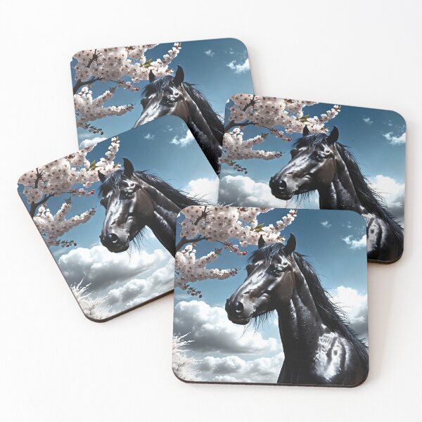 Item preview, But the big black horse said, "Look this way" - He said, "Hey lady, will you marry me?" 13 designed and sold by deep-sea-birds.