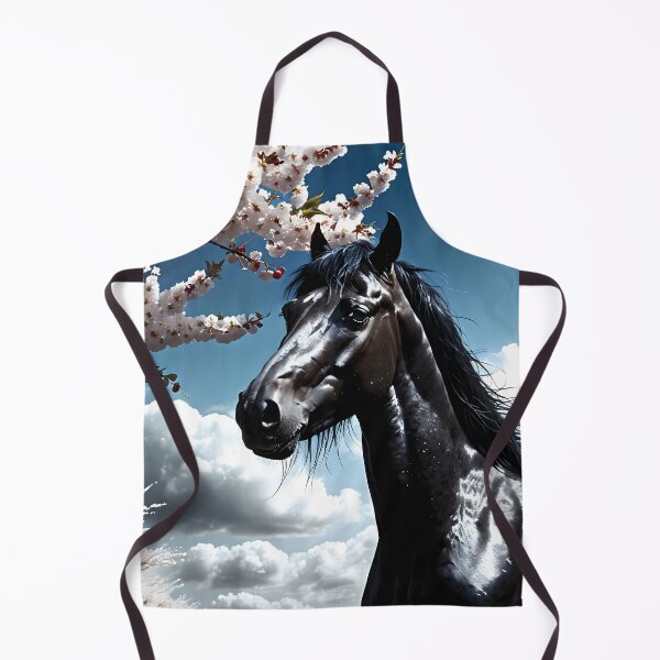 Item preview, But the big black horse said, "Look this way" - He said, "Hey lady, will you marry me?" 13 designed and sold by deep-sea-birds.
