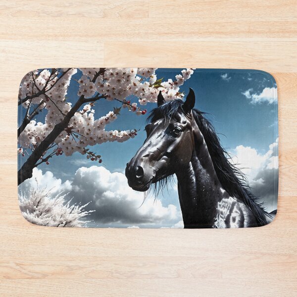 Item preview, But the big black horse said, "Look this way" - He said, "Hey lady, will you marry me?" 13 designed and sold by deep-sea-birds.