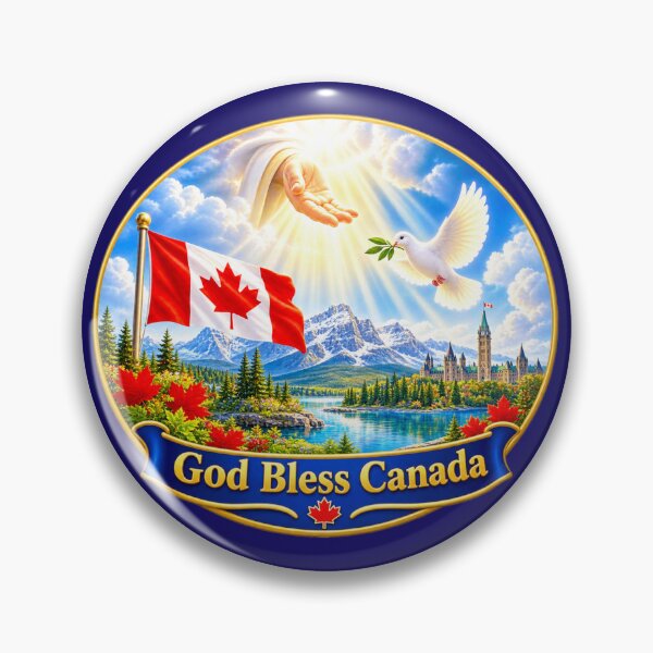 Item preview, God Bless Canada    designed and sold by PaintMeWorld.
