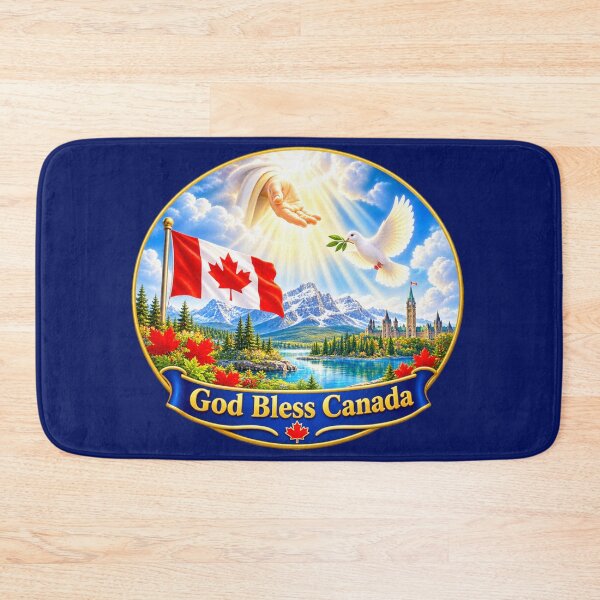 Item preview, God Bless Canada    designed and sold by PaintMeWorld.