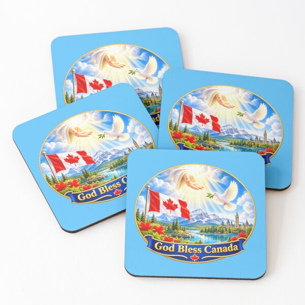 Item preview, God Bless Canada    designed and sold by PaintMeWorld.