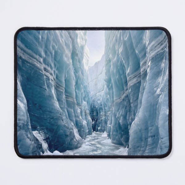 Item preview, Blue Ice Canyon Meltwater Stream designed and sold by sapirzi.