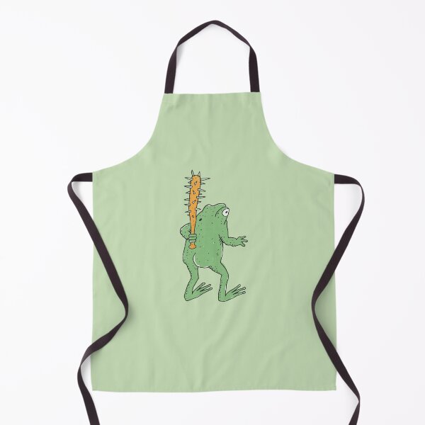 Item preview, Battle Frog With Spiked Club designed and sold by Studio Bootleg.