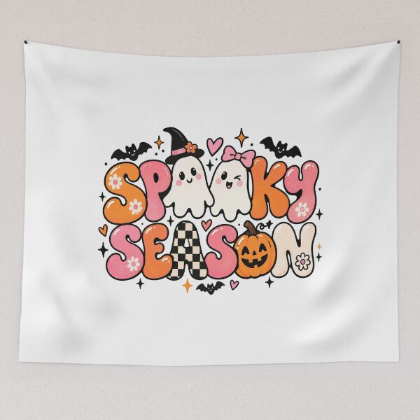 Item preview, Cute Spooky Season Ghost Halloween designed and sold by Sujitra  Romyen.