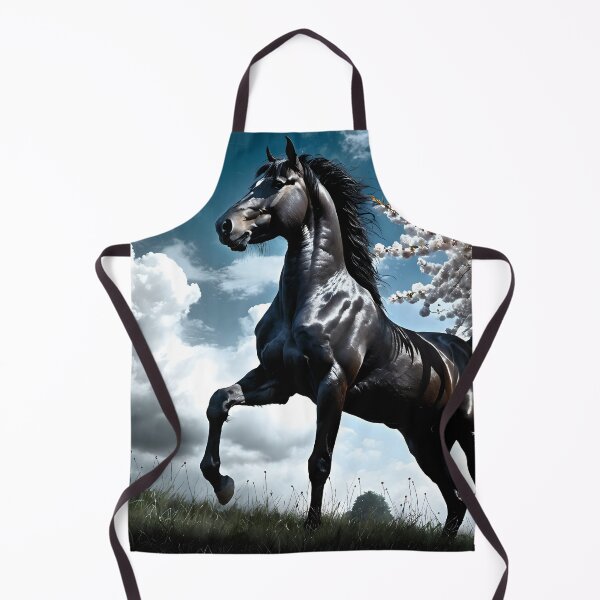 Item preview, But the big black horse said, "Look this way" - He said, "Hey lady, will you marry me?" 14 designed and sold by deep-sea-birds.