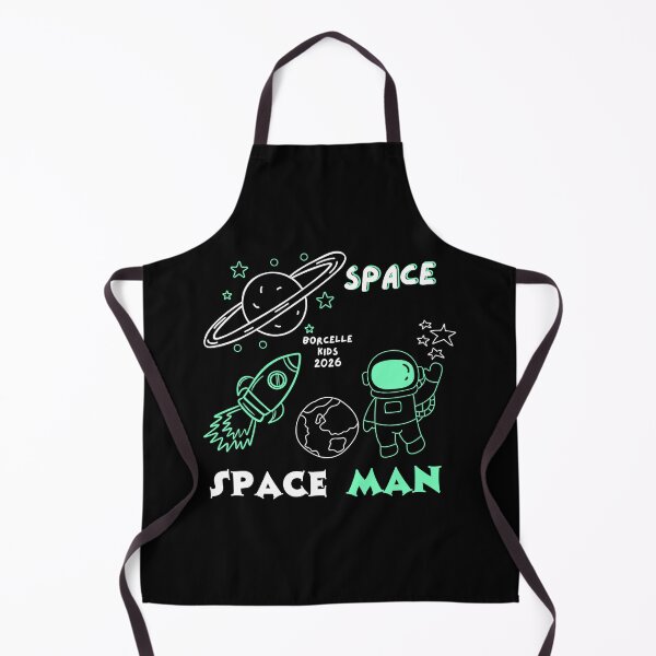 Item preview, Space Man Cute Neon Astronaut & Rocket designed and sold by creativerooney.