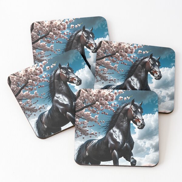 Item preview, But the big black horse said, "Look this way" - He said, "Hey lady, will you marry me?" 15 designed and sold by deep-sea-birds.