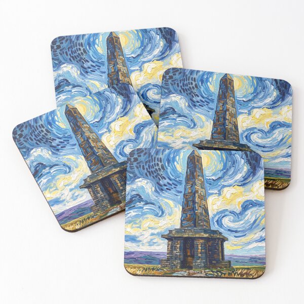 Item preview, Stoodley Pike Monument - Van Gogh Style designed and sold by ArtworkNorth.
