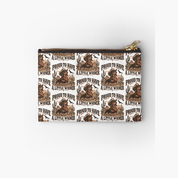 Item preview, Proud To Have A Little Wiener Funny Dachshund Cowboy Retro Design designed and sold by SEINENGAPPI19.