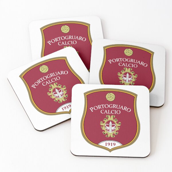Item preview, Portogruaro Calcio Italian Football Club Est 1919 Crest Logo designed and sold by Émile A Jetté.
