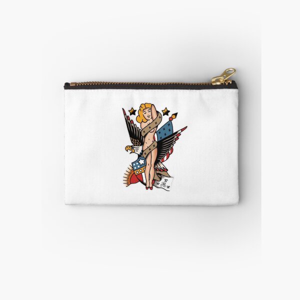 Item preview, American Traditional Pin-Up & Patriotic Eagle Tattoo Flash designed and sold by colourhaus.