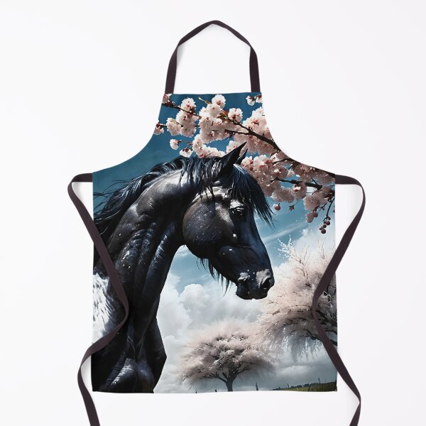 Item preview, But the big black horse said, "Look this way" - He said, "Hey lady, will you marry me?" 16 designed and sold by deep-sea-birds.