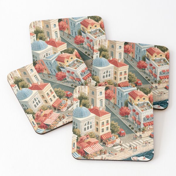 Item preview, Whispers Along the Red Roof Canals designed and sold by Venon28.