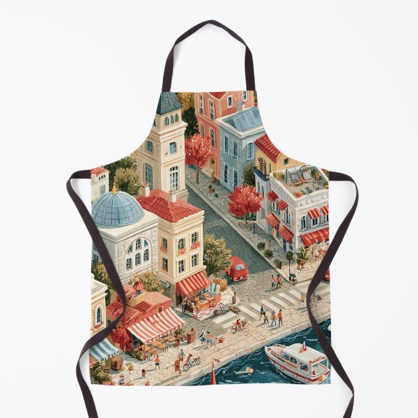 Item preview, Whispers Along the Red Roof Canals designed and sold by Venon28.