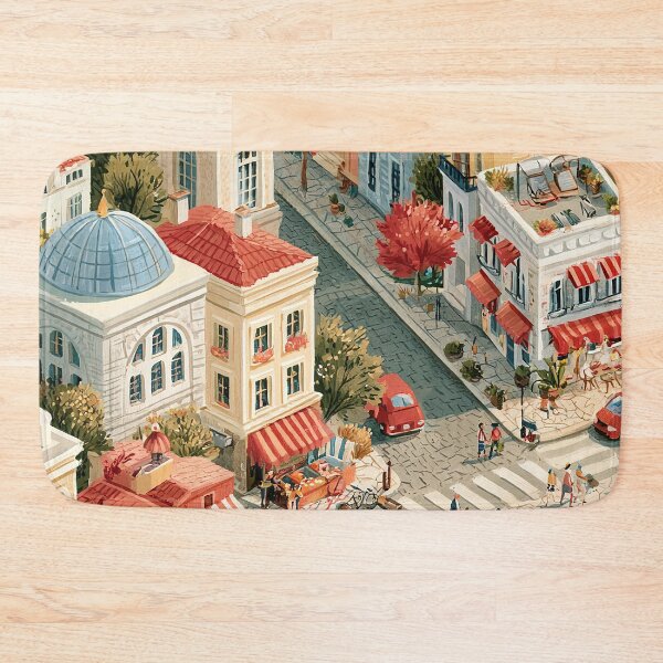 Item preview, Whispers Along the Red Roof Canals designed and sold by Venon28.