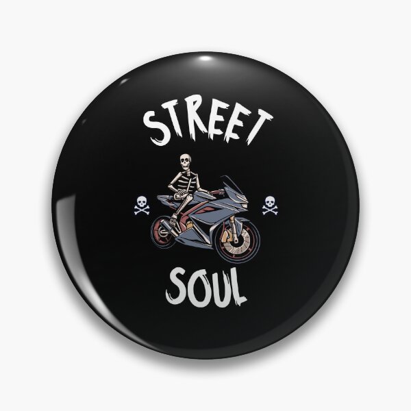 Item preview, Street Soul Skeleton Biker designed and sold by creativerooney.