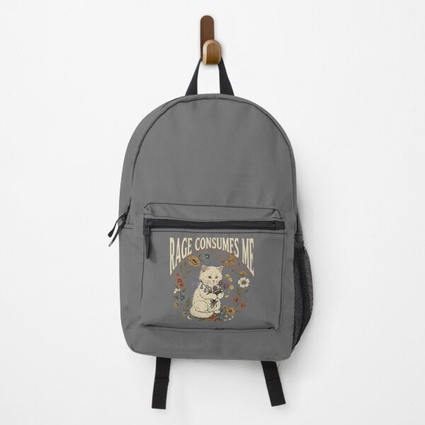 Item preview, Rage Consumes Me Ironic Cat Humor Sarcastic Feline Lover designed and sold by SofiBlair.