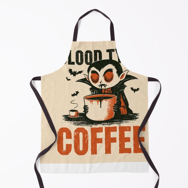 Item preview, Vampire Blood Type Coffee Funny Halloween Spooky designed and sold by NicolasGlowArt.