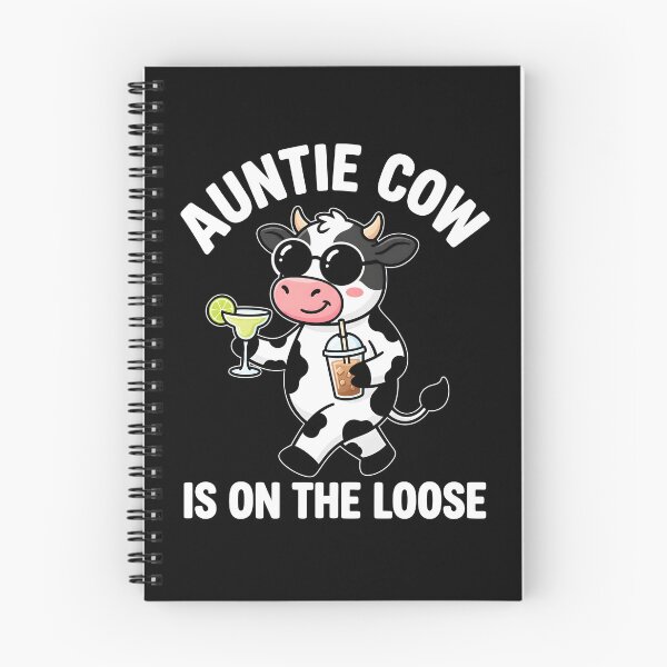 Item preview,  Auntie Cow Is On The Loose Cow Wearing Sunglasses Holding Margarita And Iced designed and sold by jarlinxsanchez.