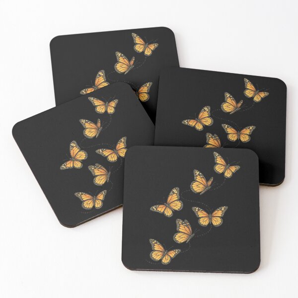 Item preview, Monarch Butterflies Flying Nature Flight Trail Aesthetic Design designed and sold by SEINENGAPPI19.