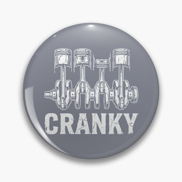 Item preview, Cranky Engine Mechanic Automotive Gearhead Car Enthusiast designed and sold by SofiBlair.