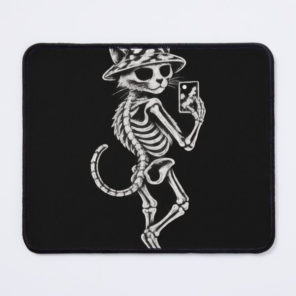 Item preview, Funny Selfies Skeleton Cowhides Cowgirls Western Graphic Cat designed and sold by MOHAMED FRASER.
