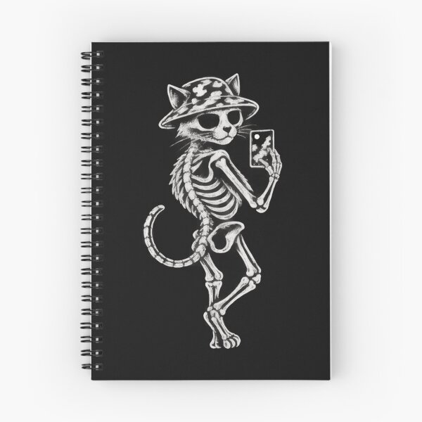 Item preview, Funny Selfies Skeleton Cowhides Cowgirls Western Graphic Cat  designed and sold by MOHAMED FRASER.