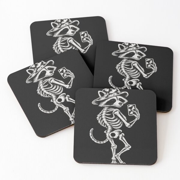 Item preview, Funny Selfies Skeleton Cowhides Cowgirls Western Graphic Raccoon designed and sold by MOHAMED FRASER.