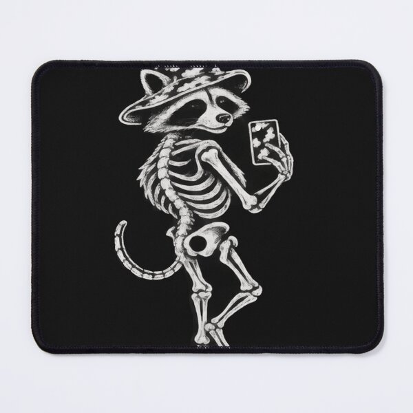 Item preview, Funny Selfies Skeleton Cowhides Cowgirls Western Graphic Raccoon designed and sold by MOHAMED FRASER.