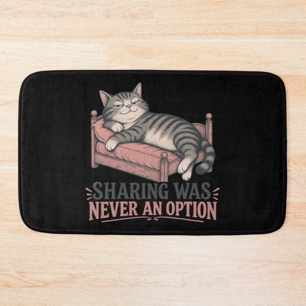 Item preview, Sharing Was Never An Option Shirt, Funny Cat T-Shirt, Selfish Cat Tee, Cat Owner Gift Shirt, Vintage Cat Lover Graphic designed and sold by TshirtsLabs.