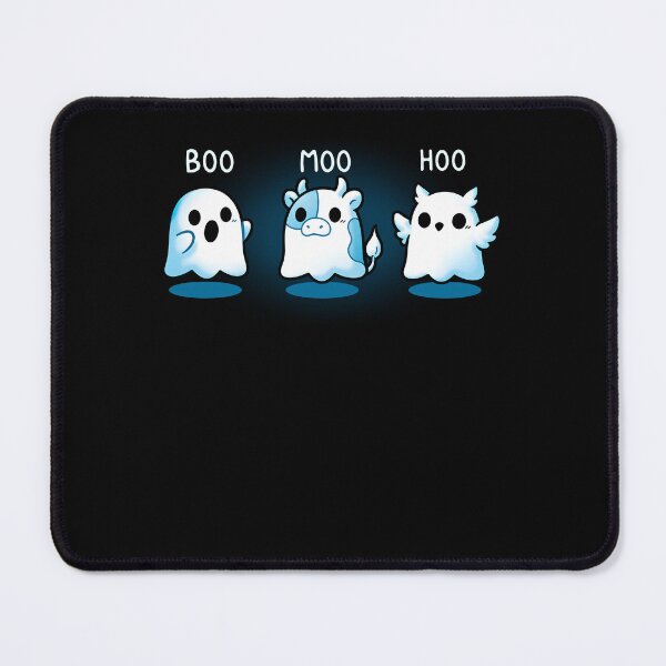 Item preview, Boo Moo Hoo Ghost Cow And Owl Cute Halloween designed and sold by jarlinxsanchez.