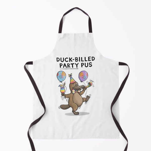 Item preview, Platypus Party Celebration Pun designed and sold by carlbatterbee.