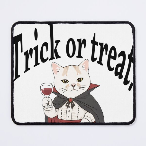 Item preview, Vampire Cat Wine Cheers Trick or Treat designed and sold by Komatoya.