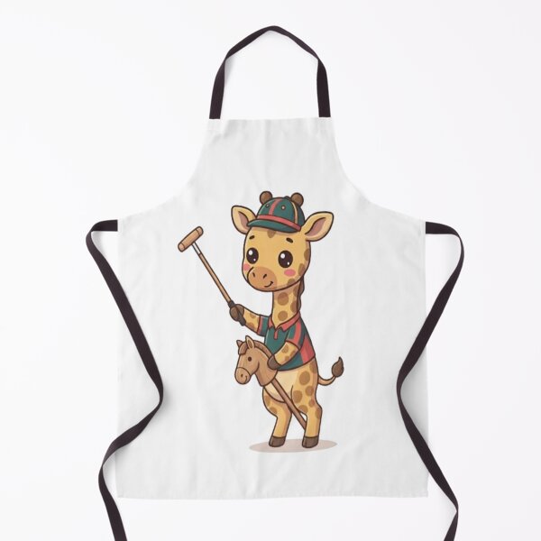 Item preview, Cute Giraffe Playing Polo Hobby Horse designed and sold by Ella_Sketch.