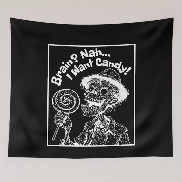 Item preview,  Brain Nah I Want Candy Ghost Halloween designed and sold by jarlinxsanchez.