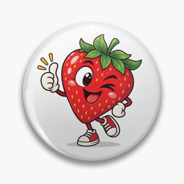 Item preview, Winking Strawberry Giving a Thumbs Up designed and sold by PRINTIONAL.