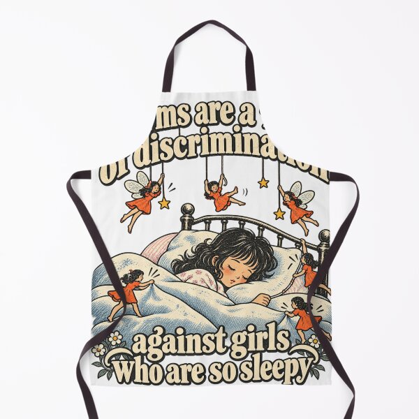 Item preview, Alarms Are A Form Of Discrimination Sleepy Girl Fairy Retro Design designed and sold by SEINENGAPPI19.