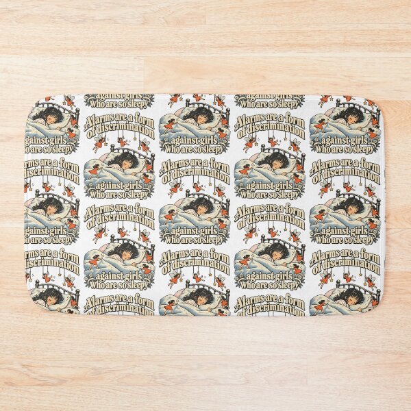 Item preview, Alarms Are A Form Of Discrimination Sleepy Girl Fairy Retro Design designed and sold by SEINENGAPPI19.