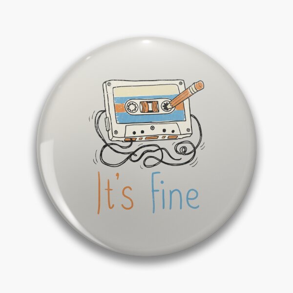 Item preview, Retro Cassette With Tangled Tape Humor designed and sold by Studio Bootleg.