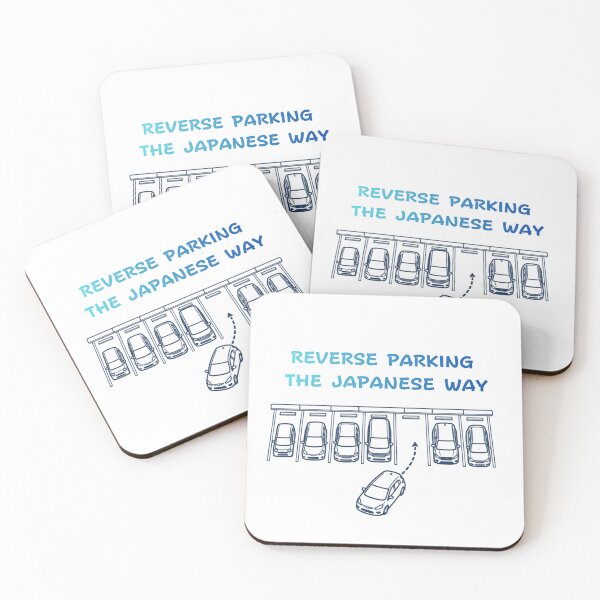Item preview, Reverse Parking The Japanese Way - Car Culture & Safety Etiquette designed and sold by japan-picto.