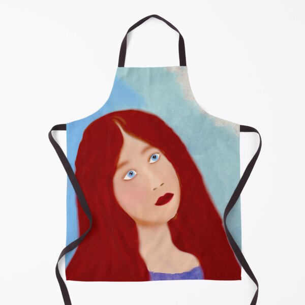 Item preview, Red-Haired Woman Gazing Upward designed and sold by Elaine M Hayward .