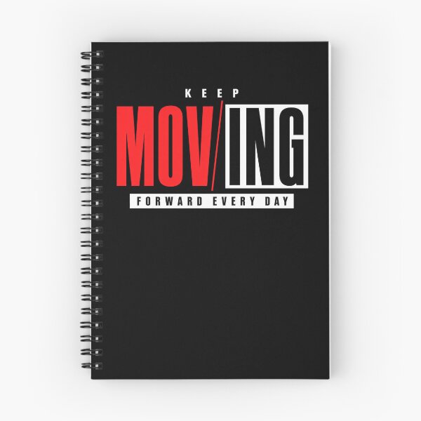 Item preview, Keep Moving Forward Every Day – Motivational Quote designed and sold by the-dovlat.