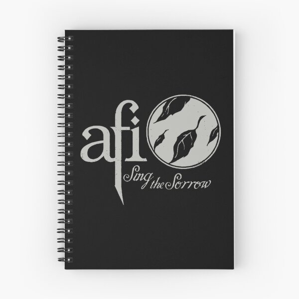 Item preview, AFI Sing The Sorrow Gothic Rock Logo designed and sold by cautrapinacka.
