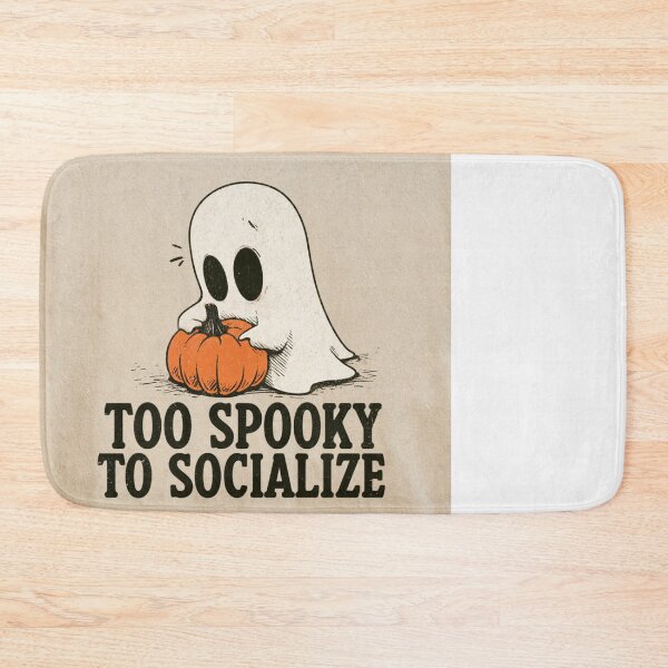 Item preview, Introvert Ghost Too Spooky To Socialize Halloween designed and sold by NicolasGlowArt.