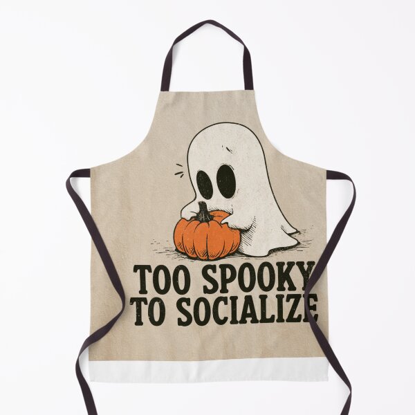 Item preview, Introvert Ghost Too Spooky To Socialize Halloween designed and sold by NicolasGlowArt.